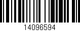 Código de barras (EAN, GTIN, SKU, ISBN): '14096594'