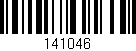 Código de barras (EAN, GTIN, SKU, ISBN): '141046'
