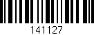 Código de barras (EAN, GTIN, SKU, ISBN): '141127'