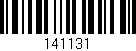 Código de barras (EAN, GTIN, SKU, ISBN): '141131'