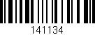 Código de barras (EAN, GTIN, SKU, ISBN): '141134'