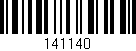 Código de barras (EAN, GTIN, SKU, ISBN): '141140'