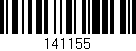 Código de barras (EAN, GTIN, SKU, ISBN): '141155'