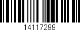 Código de barras (EAN, GTIN, SKU, ISBN): '14117299'