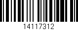 Código de barras (EAN, GTIN, SKU, ISBN): '14117312'