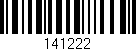 Código de barras (EAN, GTIN, SKU, ISBN): '141222'