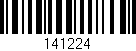 Código de barras (EAN, GTIN, SKU, ISBN): '141224'