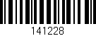 Código de barras (EAN, GTIN, SKU, ISBN): '141228'