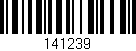 Código de barras (EAN, GTIN, SKU, ISBN): '141239'
