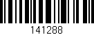 Código de barras (EAN, GTIN, SKU, ISBN): '141288'
