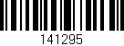 Código de barras (EAN, GTIN, SKU, ISBN): '141295'
