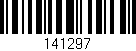Código de barras (EAN, GTIN, SKU, ISBN): '141297'