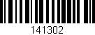 Código de barras (EAN, GTIN, SKU, ISBN): '141302'