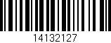 Código de barras (EAN, GTIN, SKU, ISBN): '14132127'