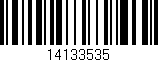 Código de barras (EAN, GTIN, SKU, ISBN): '14133535'