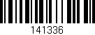 Código de barras (EAN, GTIN, SKU, ISBN): '141336'