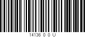 Código de barras (EAN, GTIN, SKU, ISBN): '14136_0_0_U'