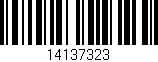 Código de barras (EAN, GTIN, SKU, ISBN): '14137323'
