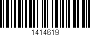 Código de barras (EAN, GTIN, SKU, ISBN): '1414619'