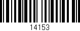 Código de barras (EAN, GTIN, SKU, ISBN): '14153'