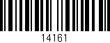 Código de barras (EAN, GTIN, SKU, ISBN): '14161'