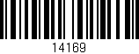 Código de barras (EAN, GTIN, SKU, ISBN): '14169'