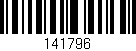 Código de barras (EAN, GTIN, SKU, ISBN): '141796'