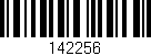 Código de barras (EAN, GTIN, SKU, ISBN): '142256'