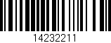 Código de barras (EAN, GTIN, SKU, ISBN): '14232211'