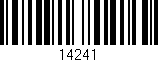 Código de barras (EAN, GTIN, SKU, ISBN): '14241'