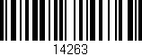 Código de barras (EAN, GTIN, SKU, ISBN): '14263'