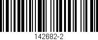 Código de barras (EAN, GTIN, SKU, ISBN): '142682-2'