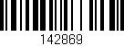 Código de barras (EAN, GTIN, SKU, ISBN): '142869'