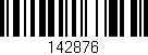 Código de barras (EAN, GTIN, SKU, ISBN): '142876'
