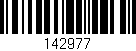 Código de barras (EAN, GTIN, SKU, ISBN): '142977'