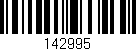 Código de barras (EAN, GTIN, SKU, ISBN): '142995'