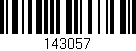 Código de barras (EAN, GTIN, SKU, ISBN): '143057'
