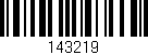 Código de barras (EAN, GTIN, SKU, ISBN): '143219'