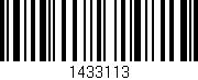 Código de barras (EAN, GTIN, SKU, ISBN): '1433113'