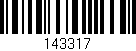 Código de barras (EAN, GTIN, SKU, ISBN): '143317'