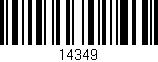 Código de barras (EAN, GTIN, SKU, ISBN): '14349'