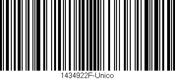 Código de barras (EAN, GTIN, SKU, ISBN): '1434922F-Unico'