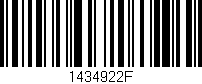 Código de barras (EAN, GTIN, SKU, ISBN): '1434922F'