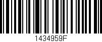 Código de barras (EAN, GTIN, SKU, ISBN): '1434959F'