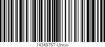Código de barras (EAN, GTIN, SKU, ISBN): '1434975T-Unico'