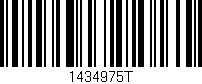 Código de barras (EAN, GTIN, SKU, ISBN): '1434975T'