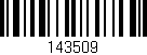 Código de barras (EAN, GTIN, SKU, ISBN): '143509'