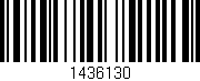 Código de barras (EAN, GTIN, SKU, ISBN): '1436130'