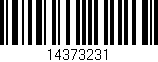 Código de barras (EAN, GTIN, SKU, ISBN): '14373231'