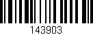 Código de barras (EAN, GTIN, SKU, ISBN): '143903'